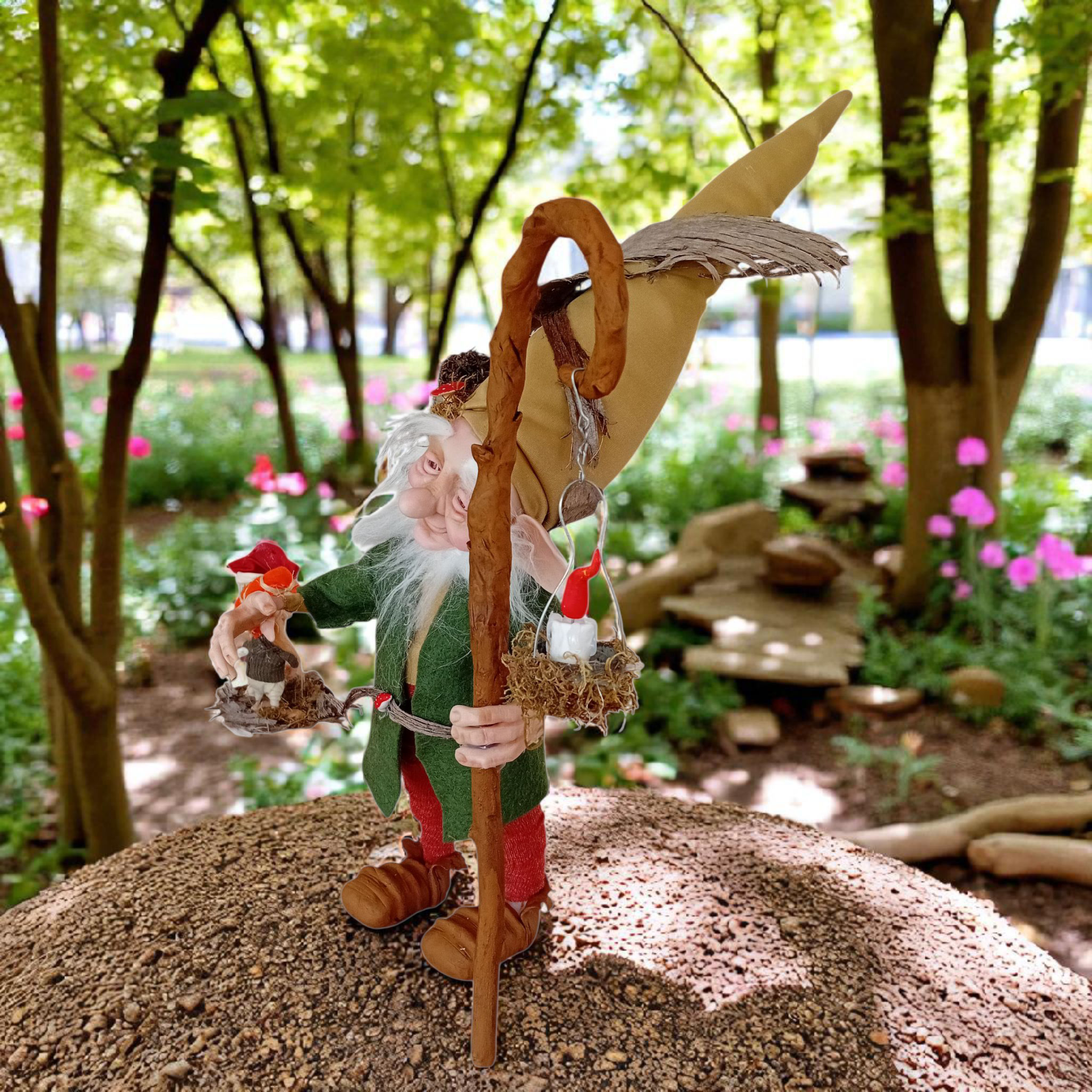 Duende artesanal de la suerte